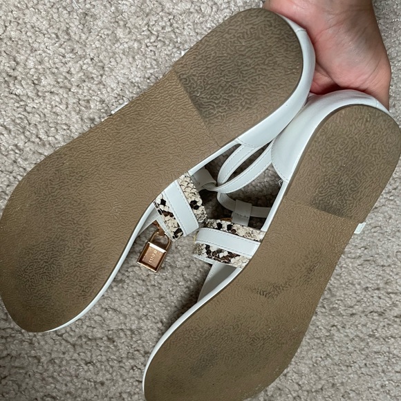 ShoeDazzle White Sandals - Picture 5 of 5